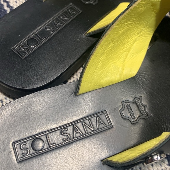 Sol Sana Sandals size 38 fits a 7 1/2 - Picture 8 of 9